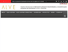 Tablet Screenshot of iluminacionalve.com